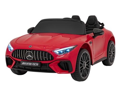 Дитяча акумуляторна машинка Mercedes Benz AMG SL63 Червона