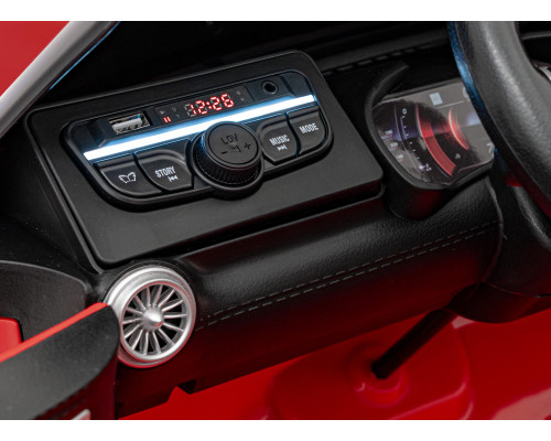 Дитяча акумуляторна машинка Mercedes Benz AMG SL63 Червона