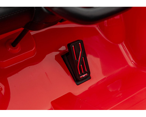 Дитяча акумуляторна машинка Mercedes Benz AMG SL63 Червона