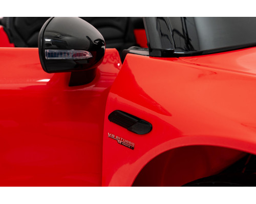 Дитяча акумуляторна машинка Mercedes Benz AMG SL63 Червона