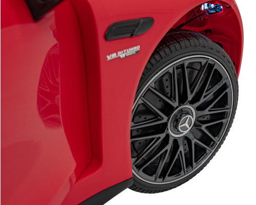 Дитяча акумуляторна машинка Mercedes Benz AMG SL63 Червона