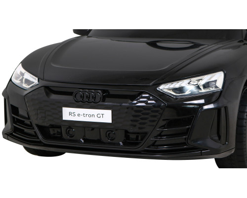 Дитяча акумуляторна машинка Audi RS E-Tron GT Чорна