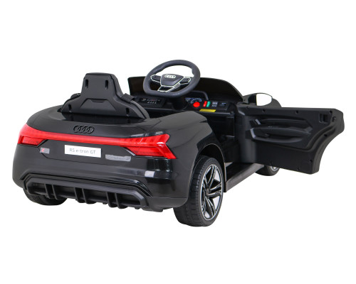 Дитяча акумуляторна машинка Audi RS E-Tron GT Чорна