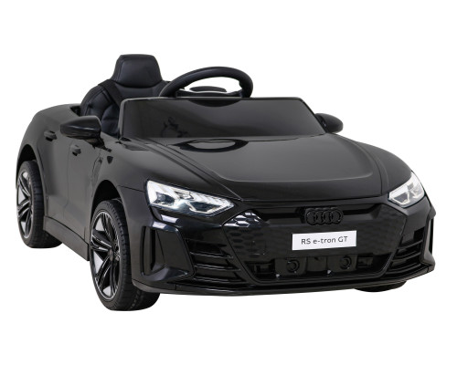 Дитяча акумуляторна машинка Audi RS E-Tron GT Чорна