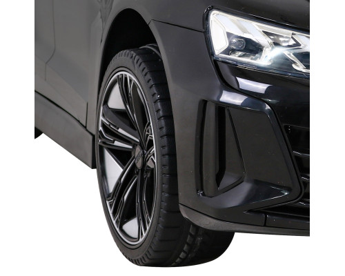 Дитяча акумуляторна машинка Audi RS E-Tron GT Чорна