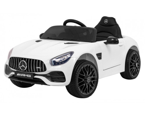 Дитяча акумуляторна машинка Mercedes Benz GT Біла