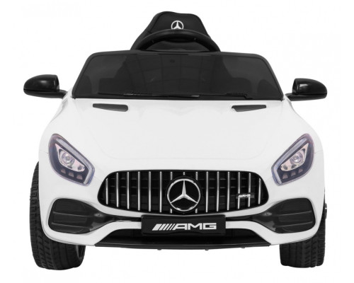 Дитяча акумуляторна машинка Mercedes Benz GT Біла