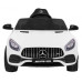 Дитяча акумуляторна машинка Mercedes Benz GT Біла