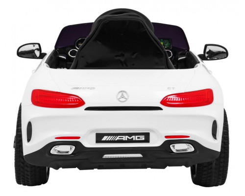 Дитяча акумуляторна машинка Mercedes Benz GT Біла
