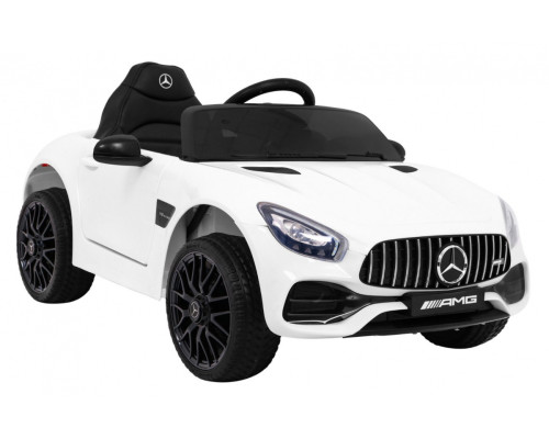 Дитяча акумуляторна машинка Mercedes Benz GT Біла