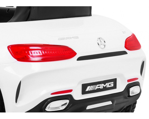 Дитяча акумуляторна машинка Mercedes Benz GT Біла