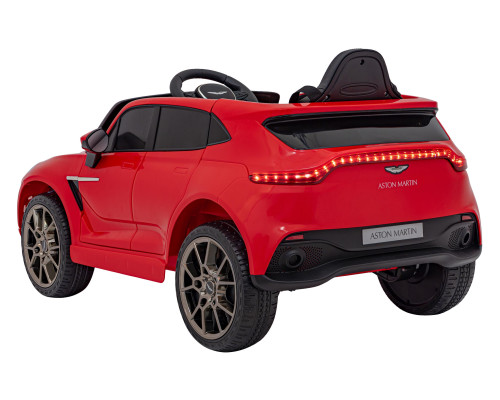Дитяча акумуляторна машинка Aston Martin DBX Червона