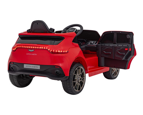 Дитяча акумуляторна машинка Aston Martin DBX Червона