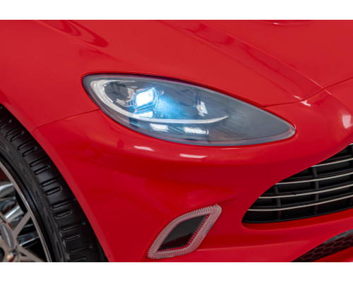Дитяча акумуляторна машинка Aston Martin DBX Червона