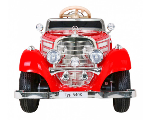 Дитячий акумулятрний автомобіль Mercedes Benz Retro 540A Червоний