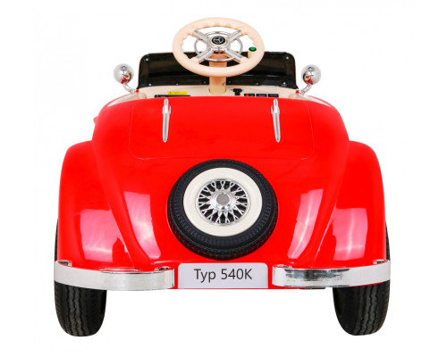 Дитячий акумулятрний автомобіль Mercedes Benz Retro 540A Червоний