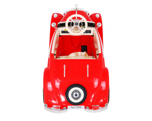 Дитячий акумулятрний автомобіль Mercedes Benz Retro 540A Червоний