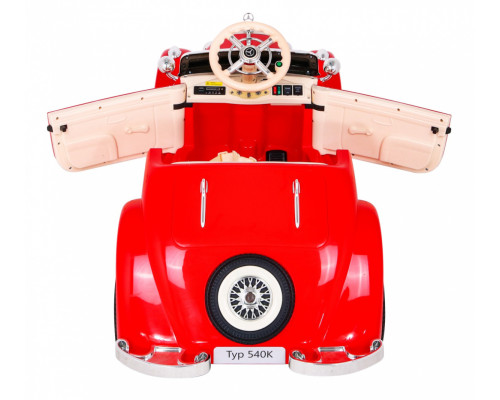 Дитячий акумулятрний автомобіль Mercedes Benz Retro 540A Червоний