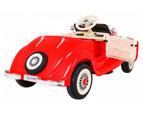 Дитячий акумулятрний автомобіль Mercedes Benz Retro 540A Червоний