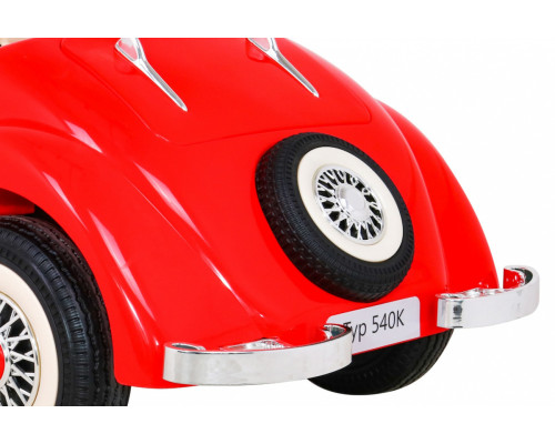 Дитячий акумулятрний автомобіль Mercedes Benz Retro 540A Червоний
