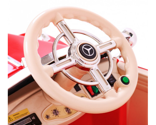 Дитячий акумулятрний автомобіль Mercedes Benz Retro 540A Червоний