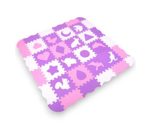 Пазл пінопластовий 36 ел. inSPORTline Burgino 30,5 х 30,5 х 1 см - різнокольоровий