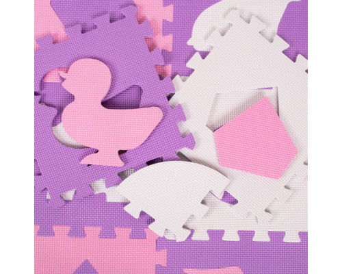 Пазл пінопластовий 36 ел. inSPORTline Burgino 30,5 х 30,5 х 1 см - різнокольоровий