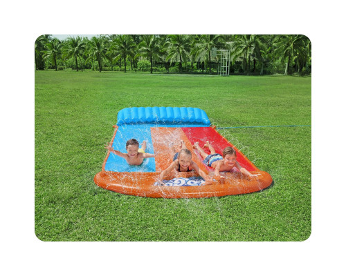 Гірка водна Bestway 52479 3-місна 488 см Гірка водна Bestway 52479 3-місна 488 см