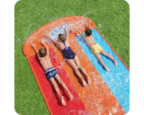Гірка водна Bestway 52479 3-місна 488 см Гірка водна Bestway 52479 3-місна 488 см