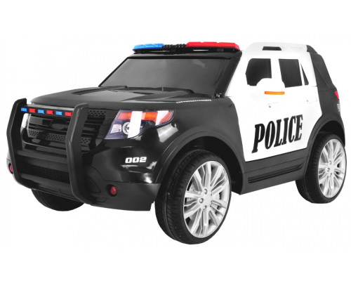 Авто позашляховик Поліцейський на акумуляторі для дітей + Сирени + Ліхтарі + Мегафон + Пульт + Безкоштовний старт + EVA + Наклейки