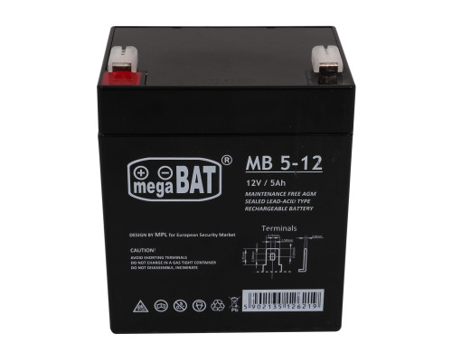 Автомобільний акумулятор 12V/5AH Автомобільний акумулятор 12V/5AH