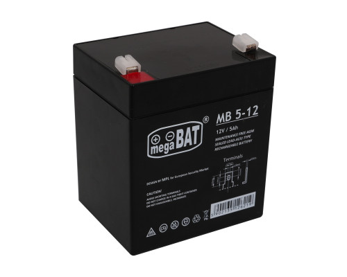 Автомобільний акумулятор 12V/5AH Автомобільний акумулятор 12V/5AH