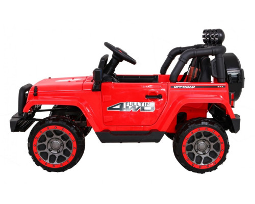 Дитячий акумуляторний позашляховик Червоний