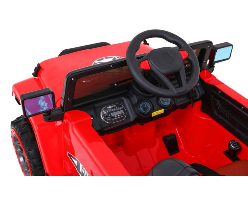 Дитячий акумуляторний позашляховик Червоний