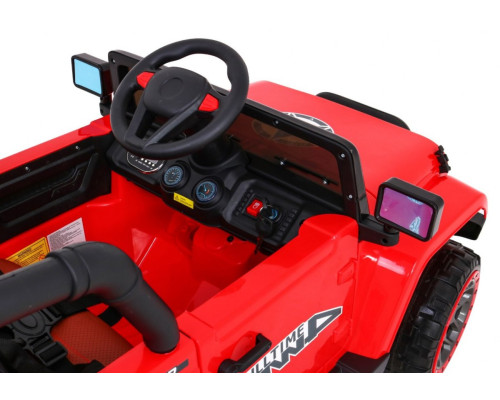 Дитячий акумуляторний позашляховик Червоний