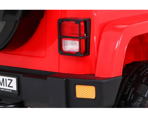 Дитячий акумуляторний позашляховик Червоний