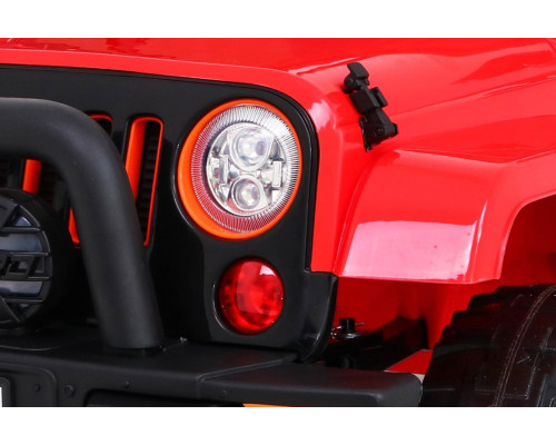 Дитячий акумуляторний позашляховик Червоний