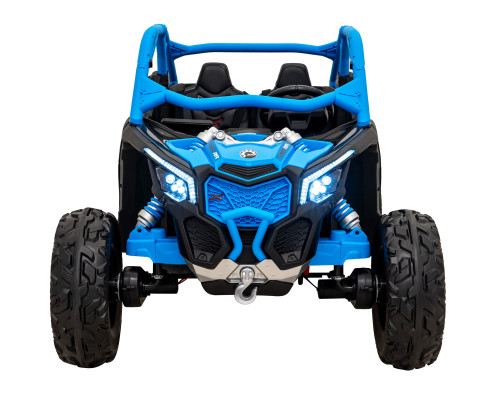 Дитяча акумуляторна машинка Баггі Maverick Turbo RR Блакитна