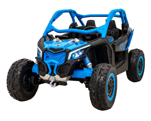 Дитяча акумуляторна машинка Баггі Maverick Turbo RR Блакитна