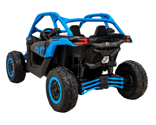 Дитяча акумуляторна машинка Баггі Maverick Turbo RR Блакитна