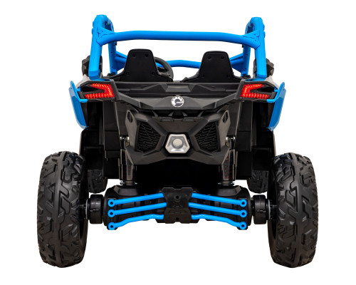 Дитяча акумуляторна машинка Баггі Maverick Turbo RR Блакитна