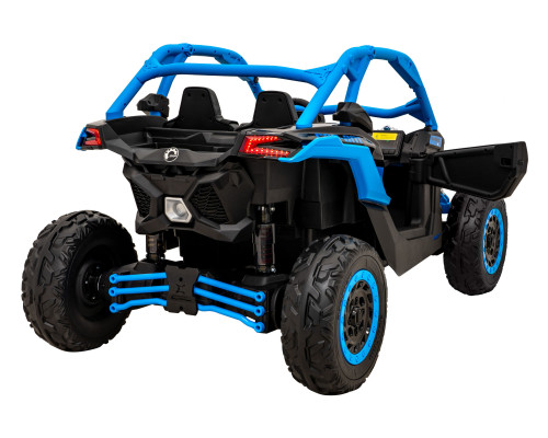 Дитяча акумуляторна машинка Баггі Maverick Turbo RR Блакитна