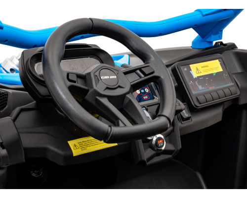 Дитяча акумуляторна машинка Баггі Maverick Turbo RR Блакитна