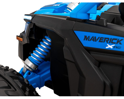 Дитяча акумуляторна машинка Баггі Maverick Turbo RR Блакитна