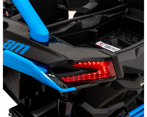 Дитяча акумуляторна машинка Баггі Maverick Turbo RR Блакитна