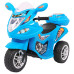 Дитячий електричний триколісний мотоцикл BJX-088 Синій + Звуки + Світло