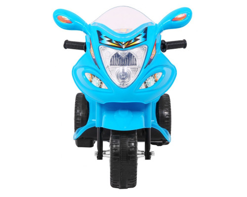 Дитячий електричний триколісний мотоцикл BJX-088 Синій + Звуки + Світло