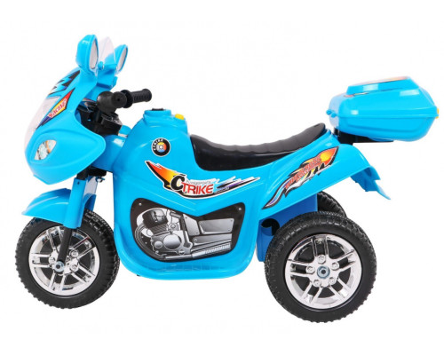 Дитячий електричний триколісний мотоцикл BJX-088 Синій + Звуки + Світло