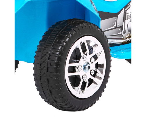 Дитячий електричний триколісний мотоцикл BJX-088 Синій + Звуки + Світло