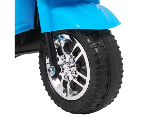 Дитячий електричний триколісний мотоцикл BJX-088 Синій + Звуки + Світло